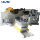 Uncoiler Feeding Leveling Steel Coil Cutting Machine , Fast Automatic Cut To Length Machines