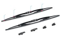 Multi Fit Frameless Flat Wiper Blade 14&quot; 350mm For Universal Cars