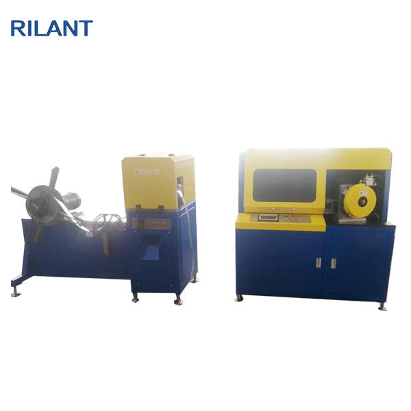 Spiral Tube Making Machine , Perforated Core Filter Production Machinery