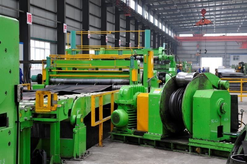 16mm X 2200mm Steel Coil Cut To Length Line Galvanized Steel Coil Slitting Machine