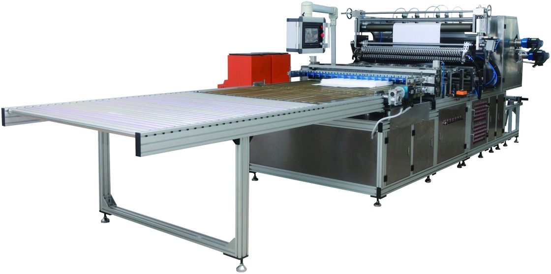 CNC Mini Paper Automatic Pleating Machine , Mechanical Automotive Filter Manufacturing Machines