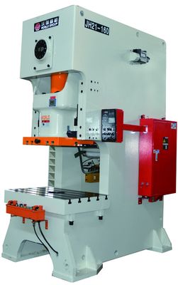JH21 Power Industrial Metal Stamping Machine , 2450KG Metal Punch Press Machine