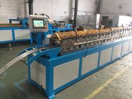 Metal Roof Cold Roll Forming Machine Uncoiler Leveling Notched Cutting Production Line