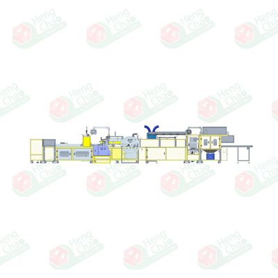 0.6Mpa HVAC Filter Making Machine 150mm Air Filter Element Production
