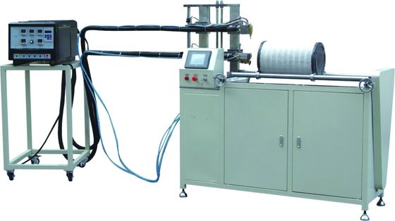 Horizontal Hot Melt Glue Applicator Machine , Durable Air Filter Manufacturing Equipment